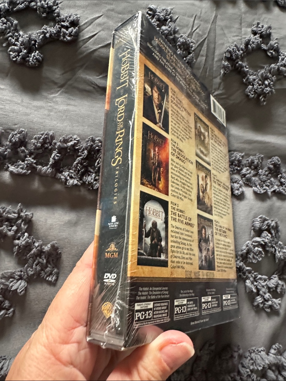 NEW** The Hobbit & The Lord of the Rings Trilogy 6-Disc Movie Set - Picture 3 of 3